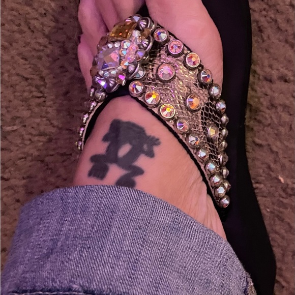 NIB Gypsy Soule Brenda Wedge Sandals s:10M SHE IS NO LONGER IN BIZ-COLLECTORS!! - Picture 3 of 15